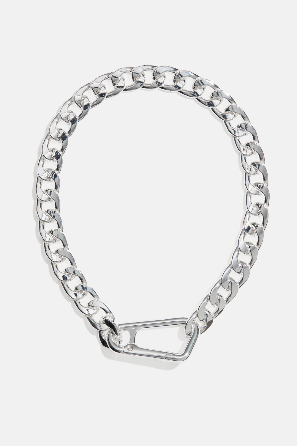 Tykt kjedekjede med karabinkrok