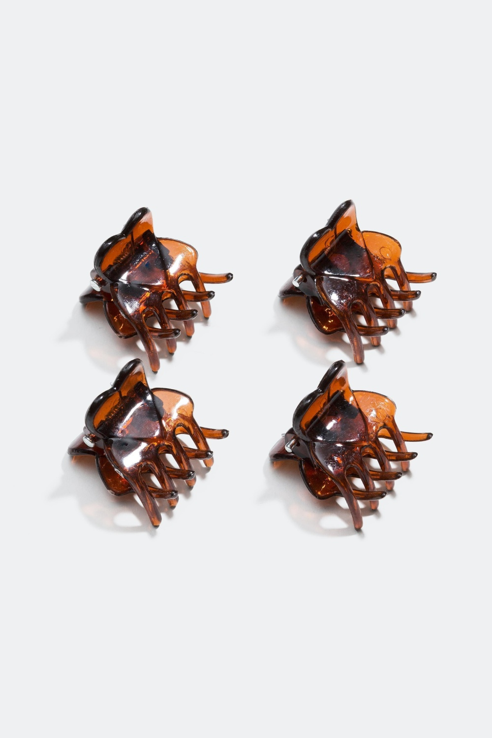 Hårklyper, 2cm, 4pk