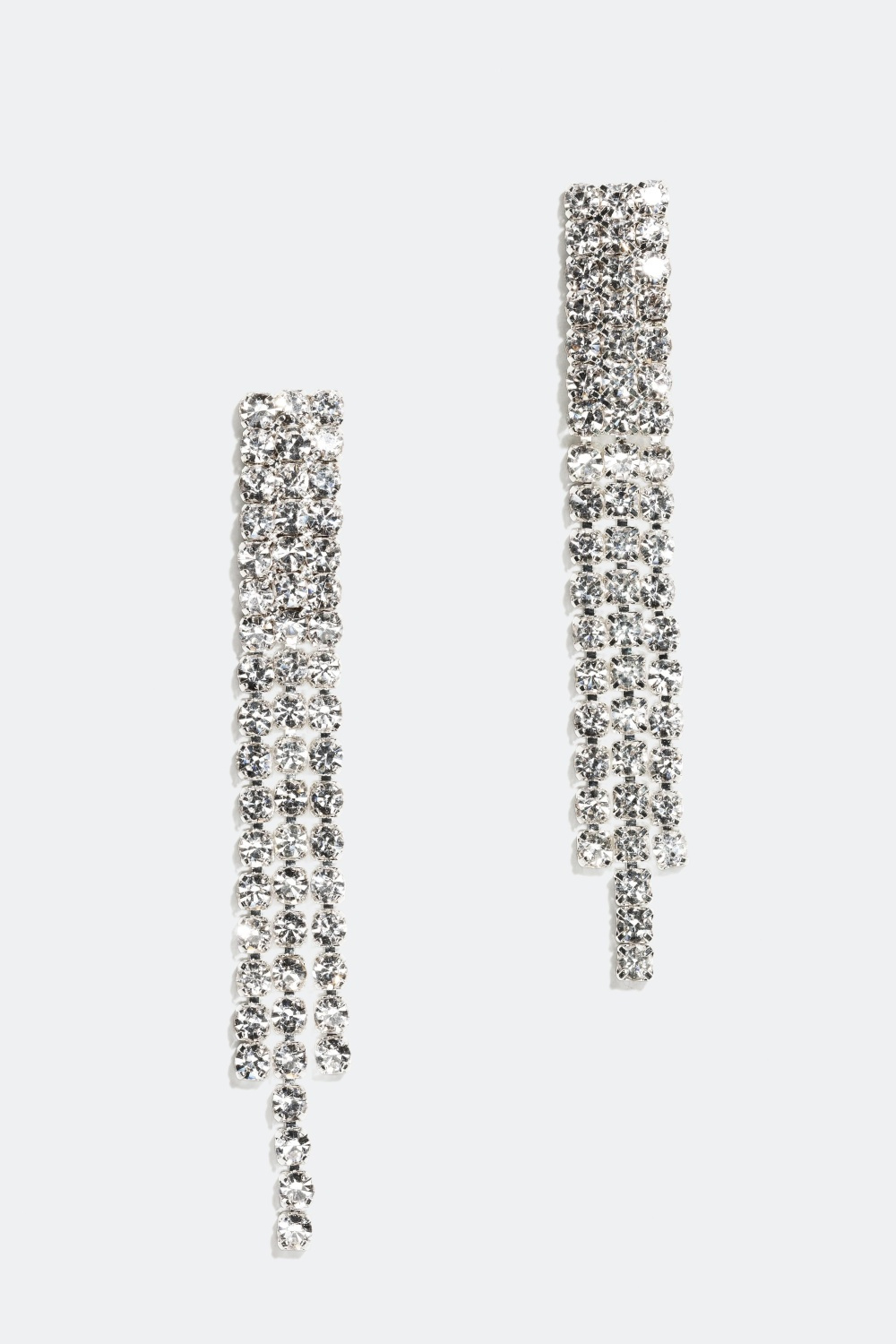 Øredobber med strass steiner