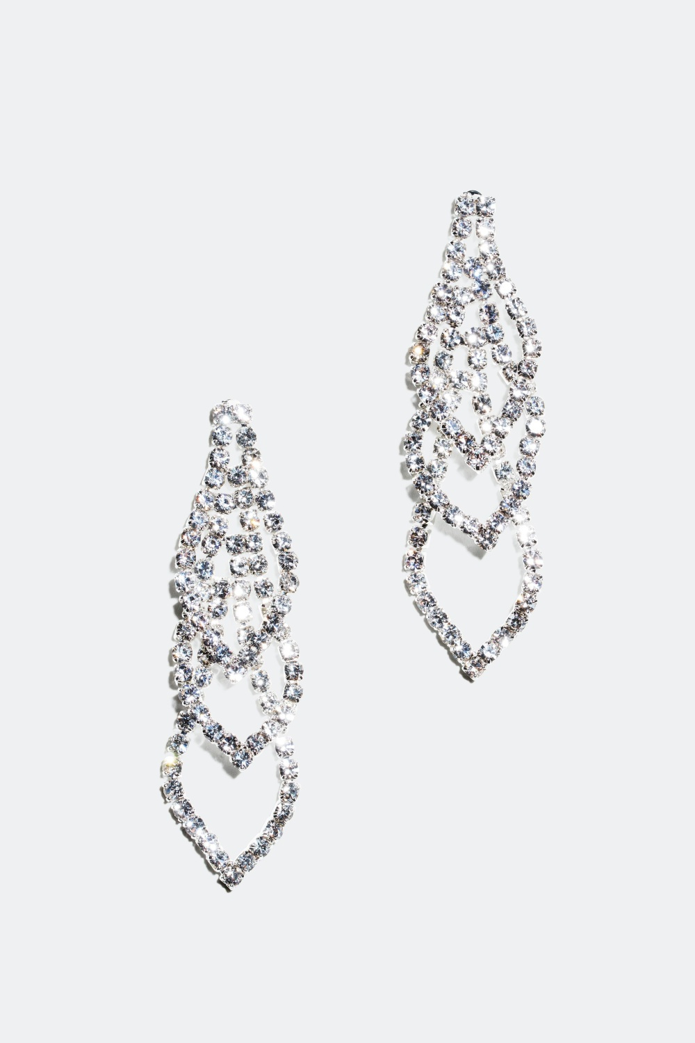 Strassøredobber med tre dekorasjoner