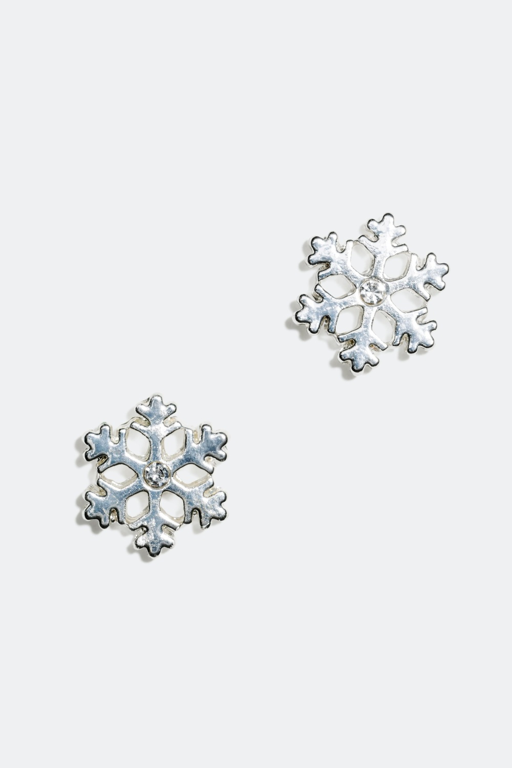 Øredobber, små snøkrystaller