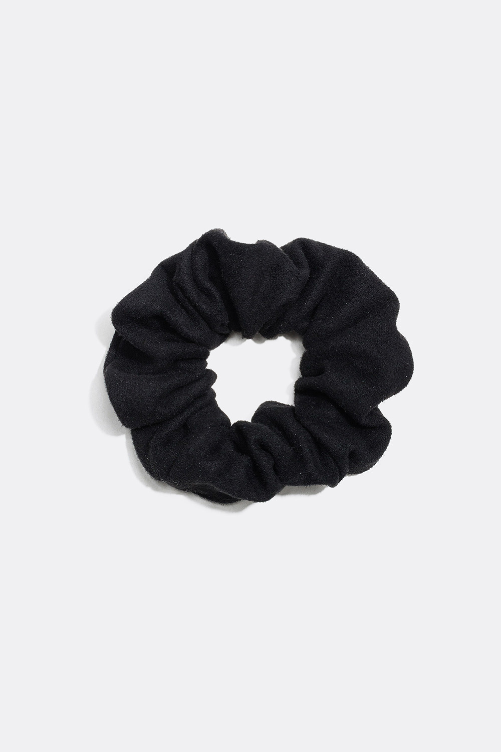 Scrunchie i semsket kunstskinn