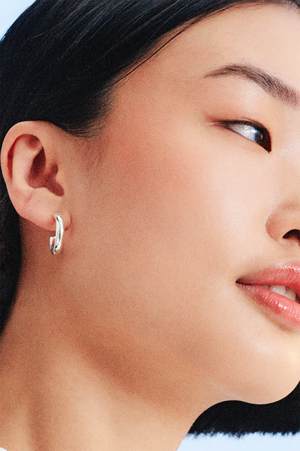 Små chunky øreringer