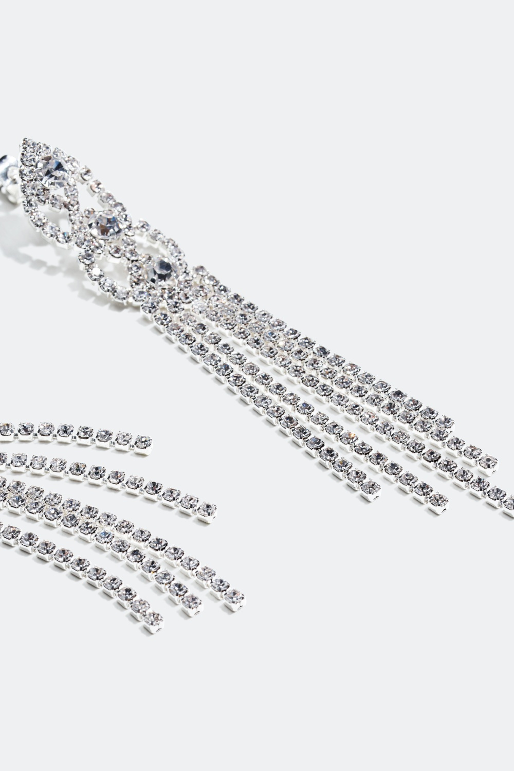 Strassøredobber med konvekse former og lange lenker