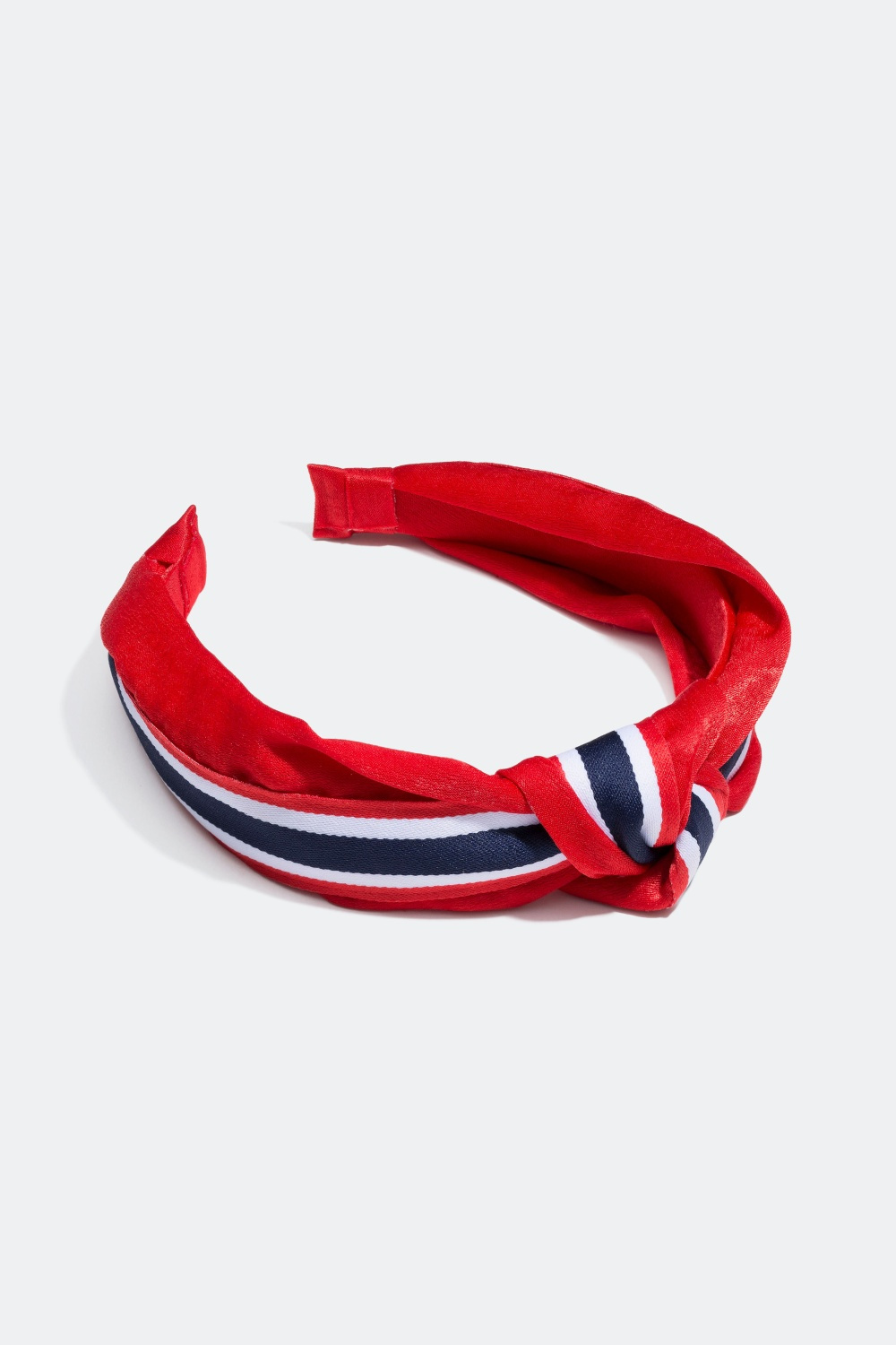 Hårbøyle i matt stoff, 17. mai