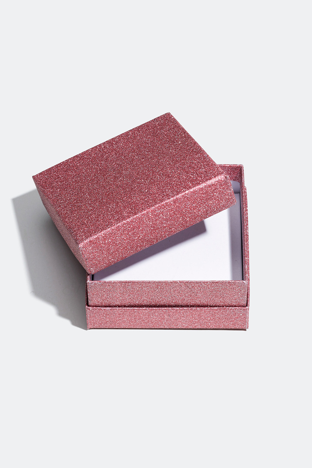 Rosa gaveeske med glitter