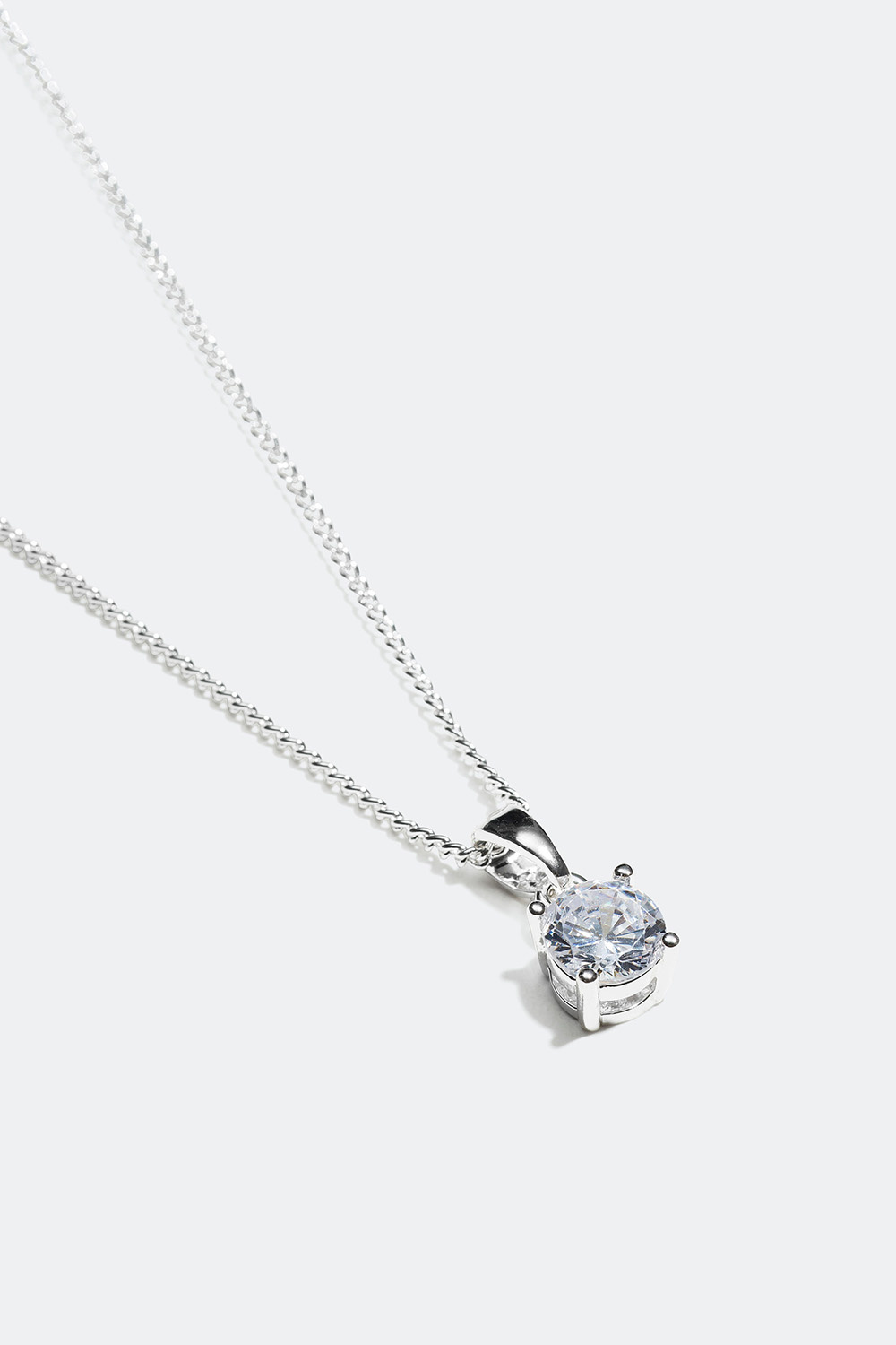 Halslenke med glasstein