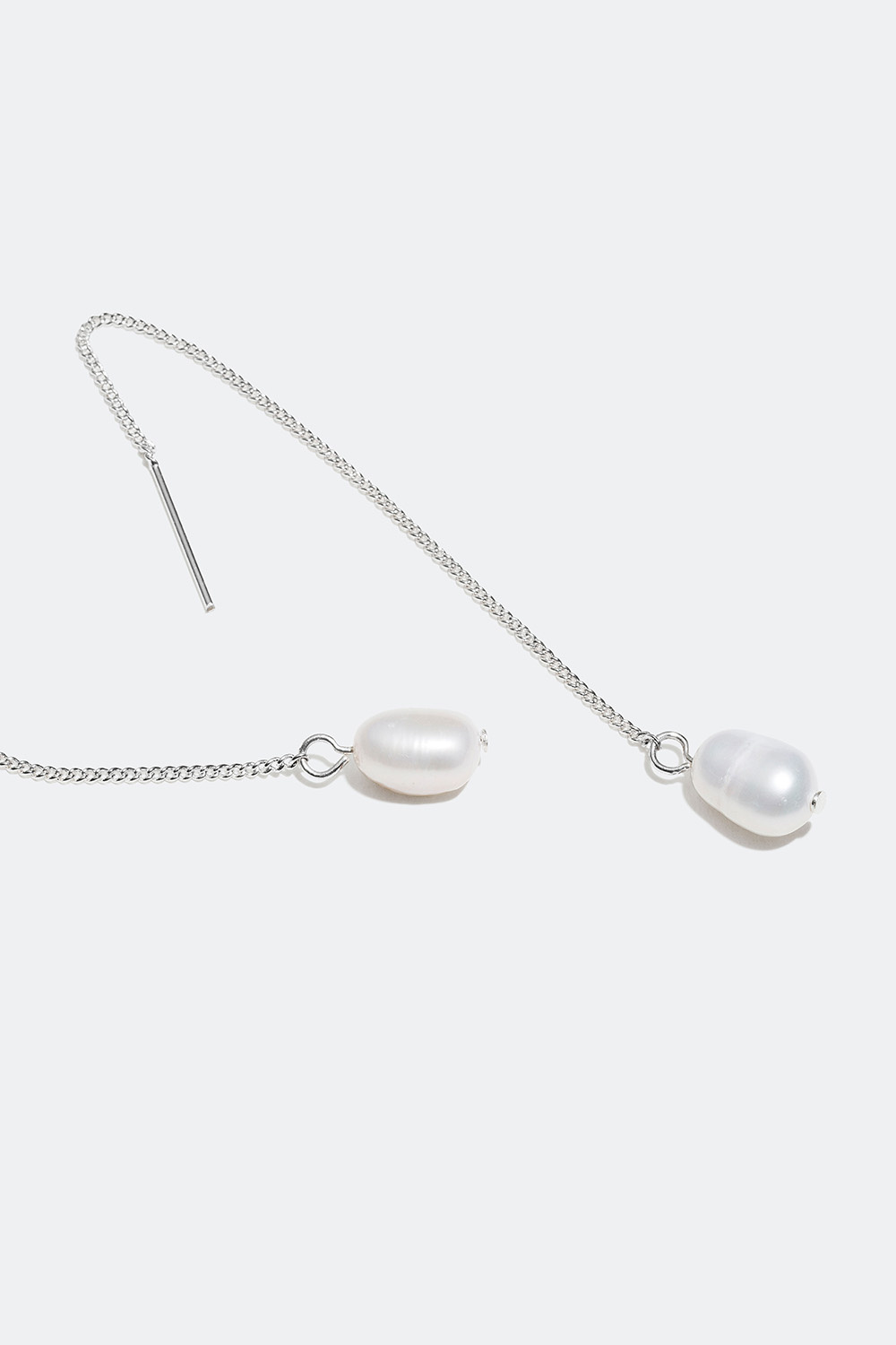 Lenkeøredobber med plastperle