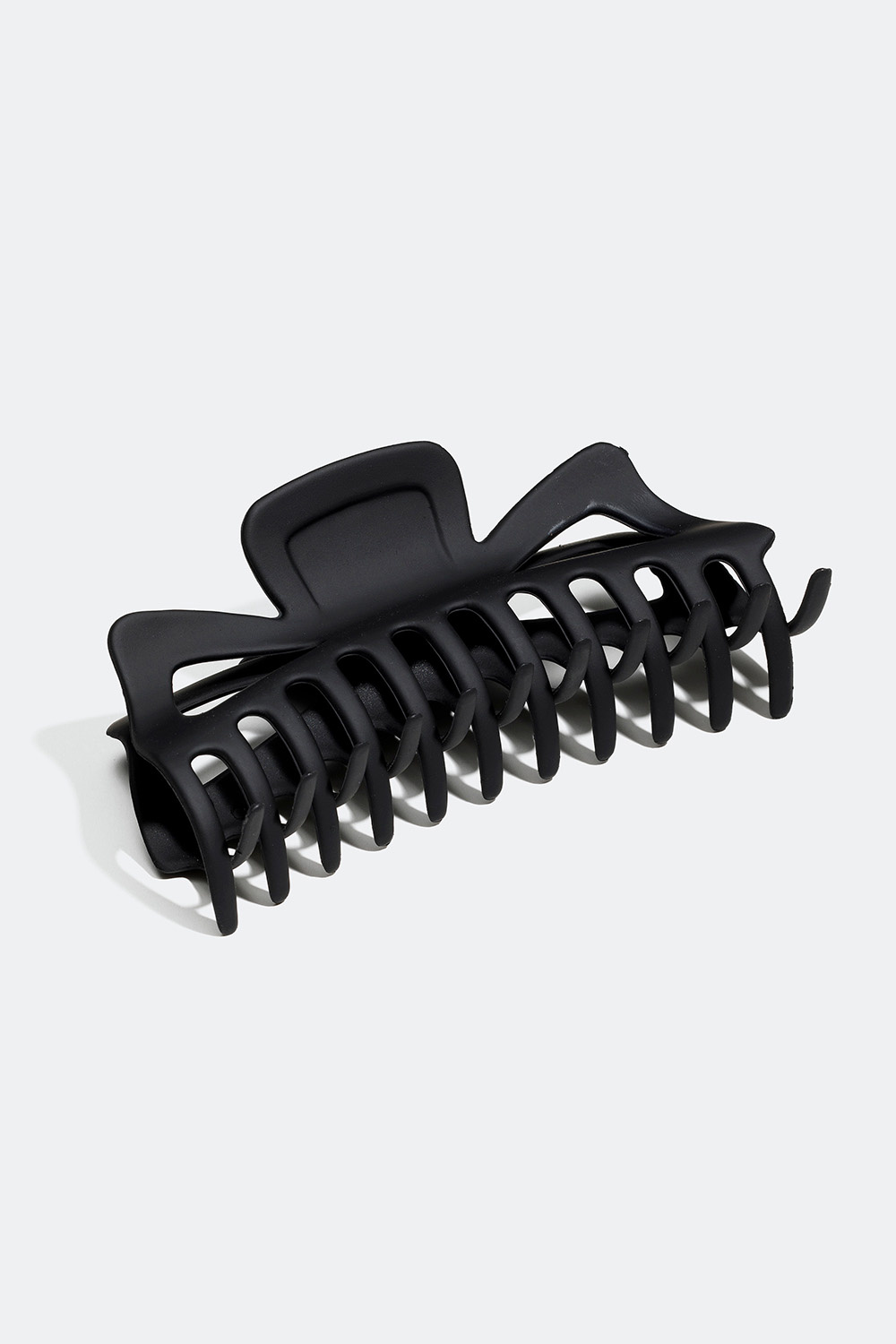 Stor svart klassisk hårklemme