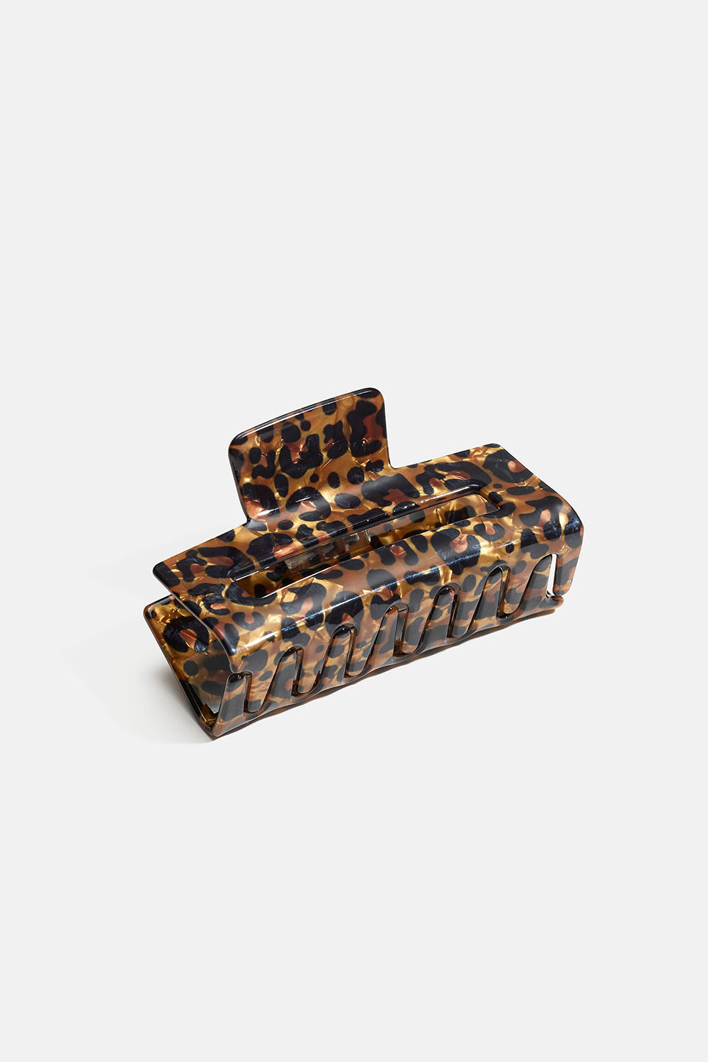 Hårspenne med leopardmønster