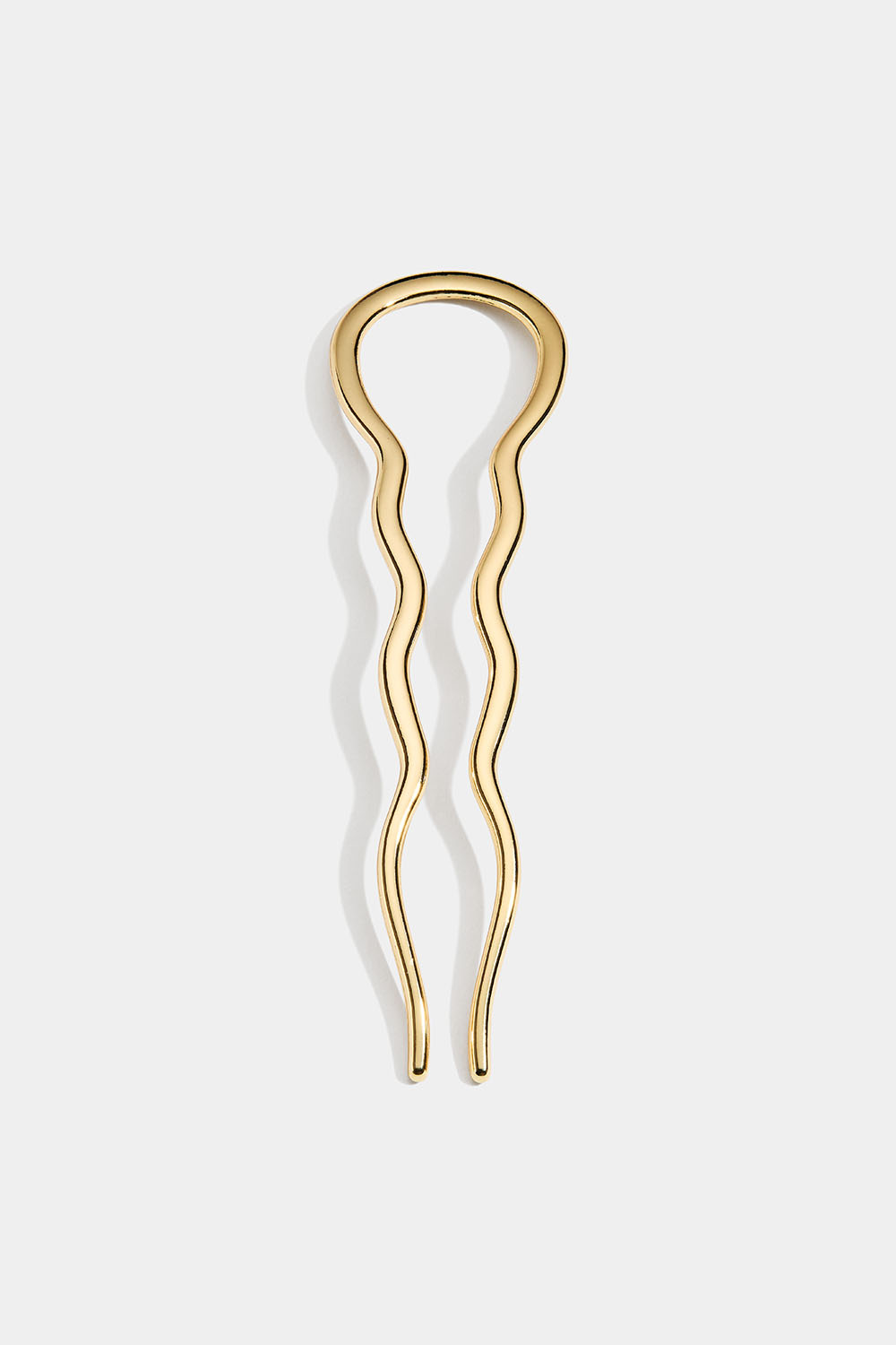 Fransk hårnål i gullfarge