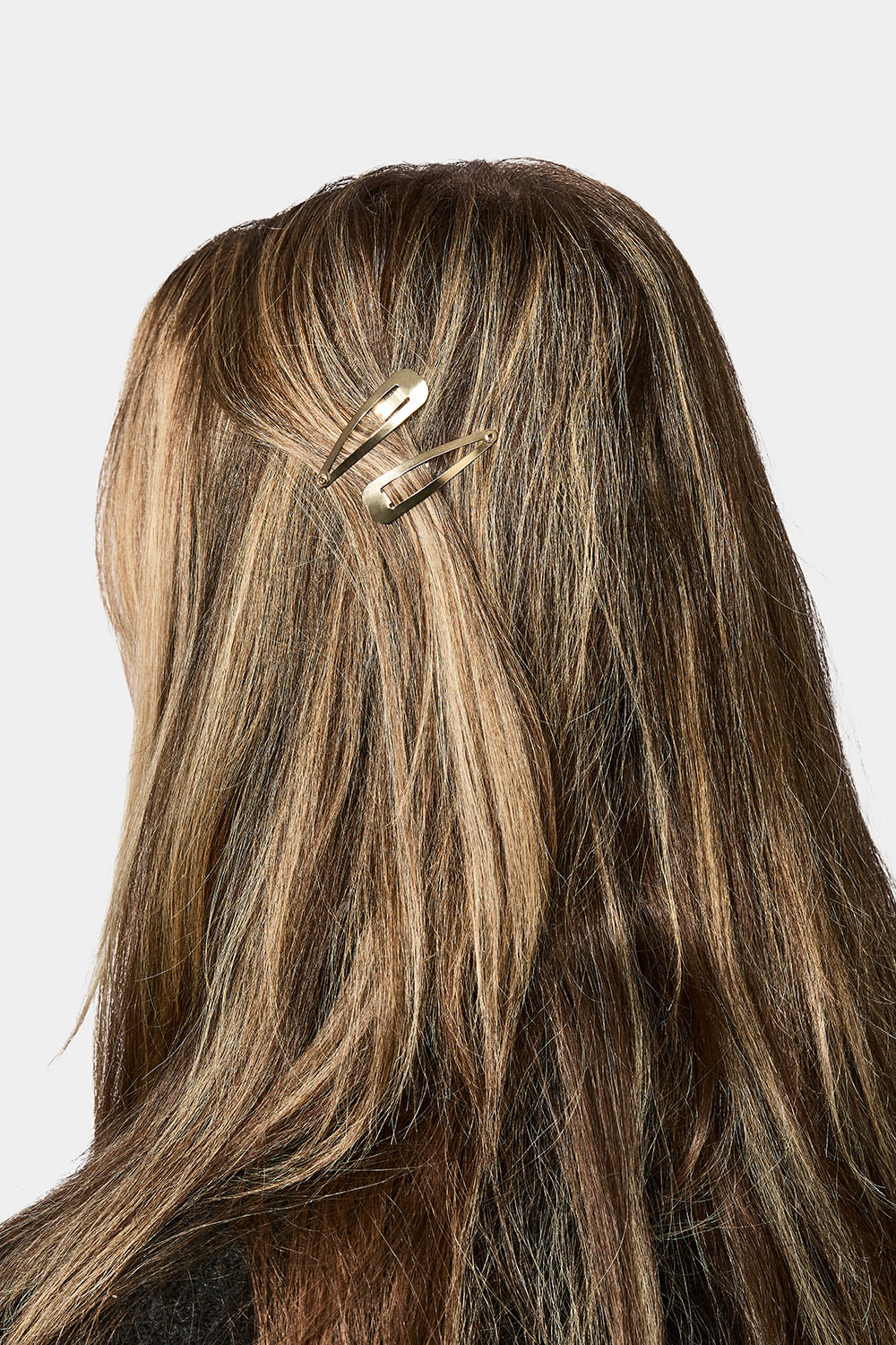 Små click-clack spenner i gull, 2-pakning