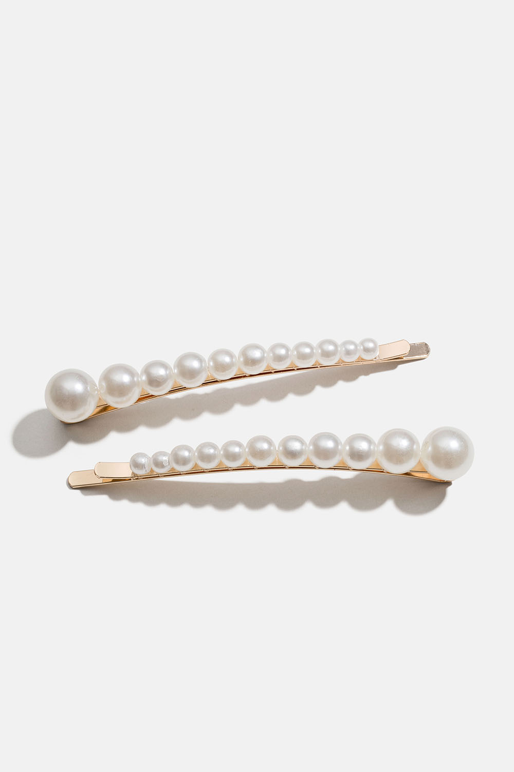 Hårnåler med perler, 2-pakning