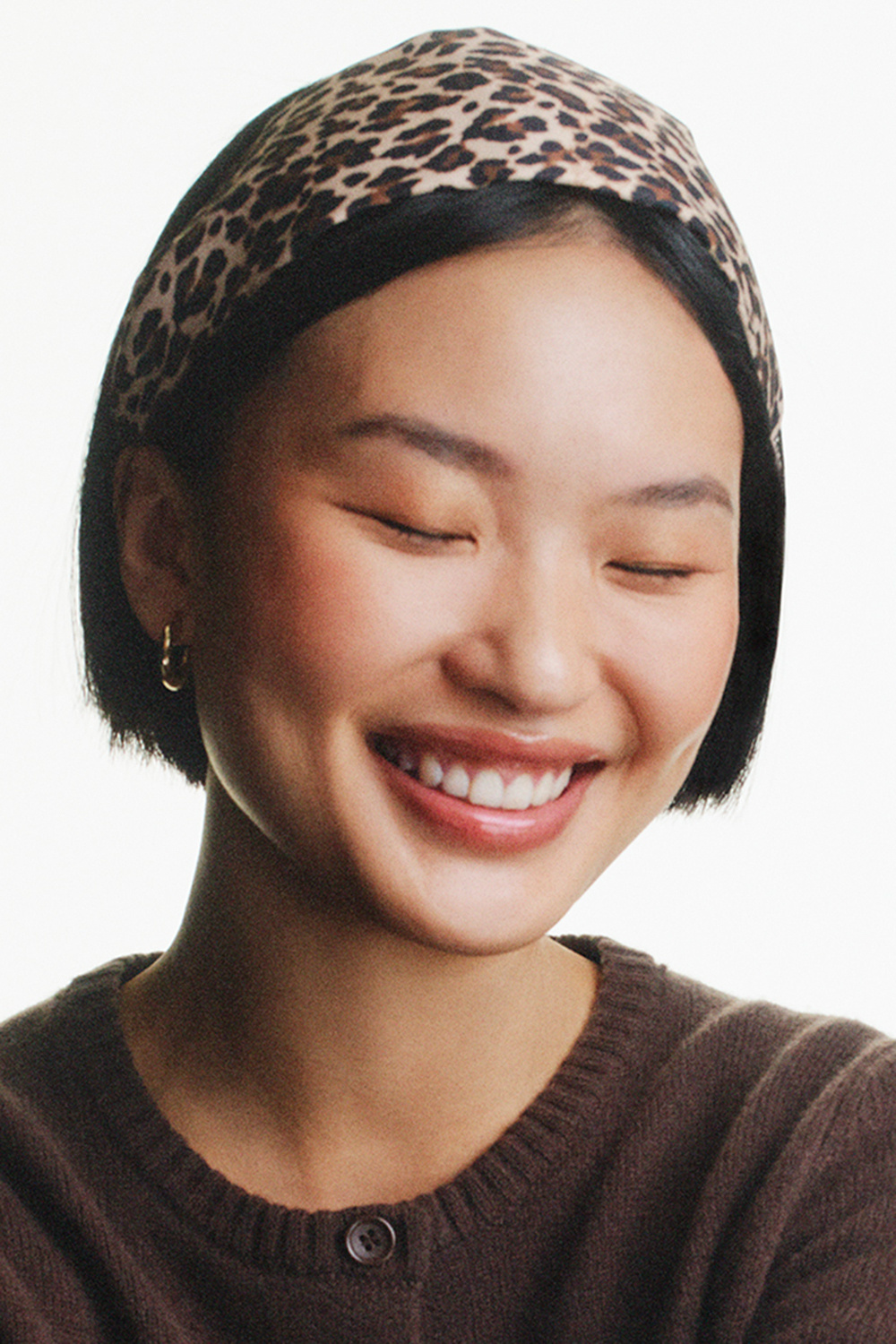 Leopardmønstret hårbøyle