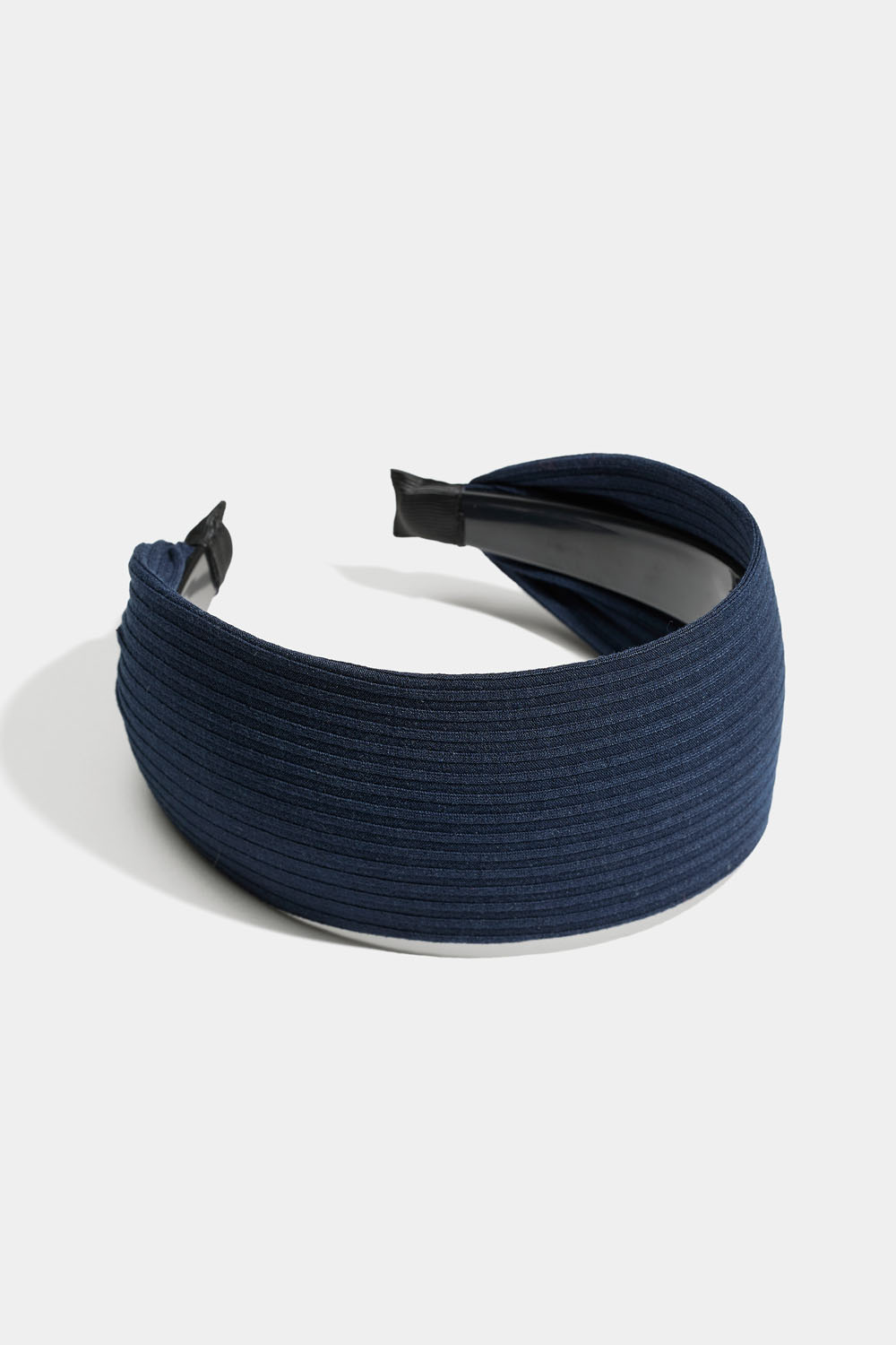 Blå ribbestrikket hårbøyle