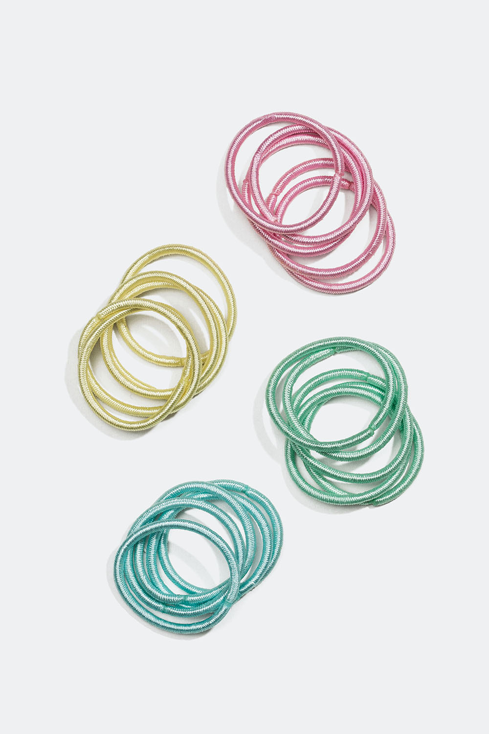 Hårstrikker til barn i pastellfarger, 20 pakning