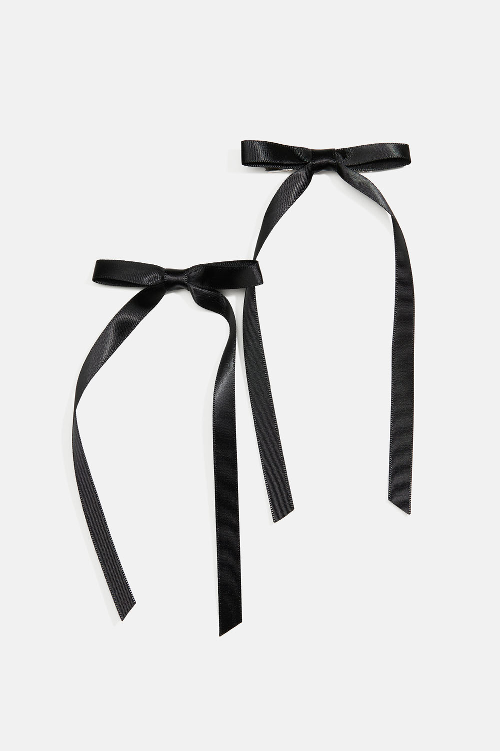 Hårspenner med sløyfer av silkebånd, 2-pakning