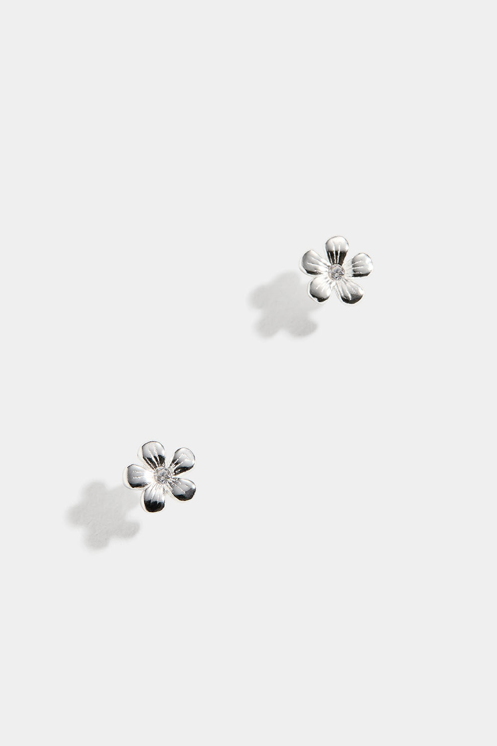 Øredobber i ekte sølv med blomster