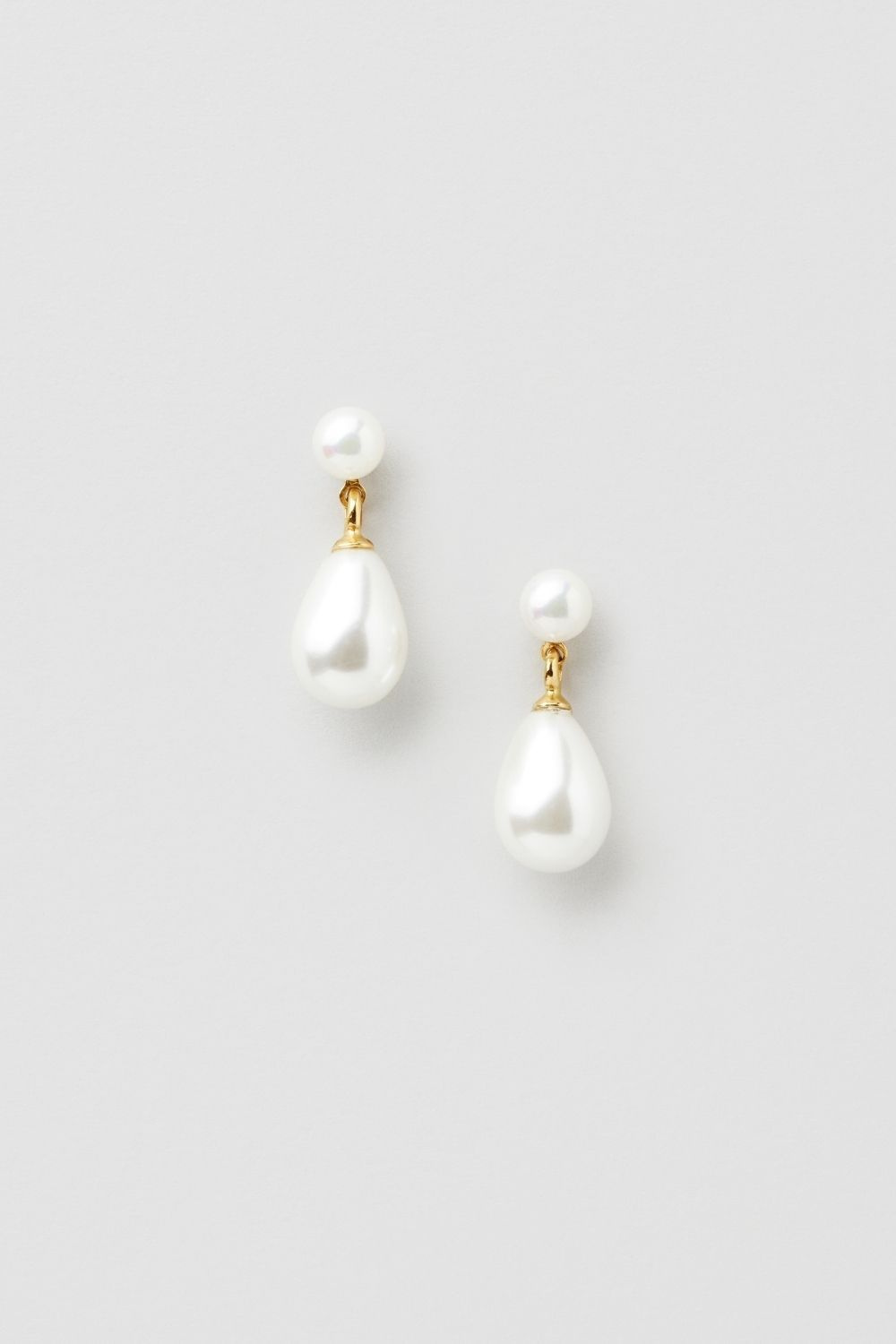 Aurora Pearl Studs 24k Gold Plated