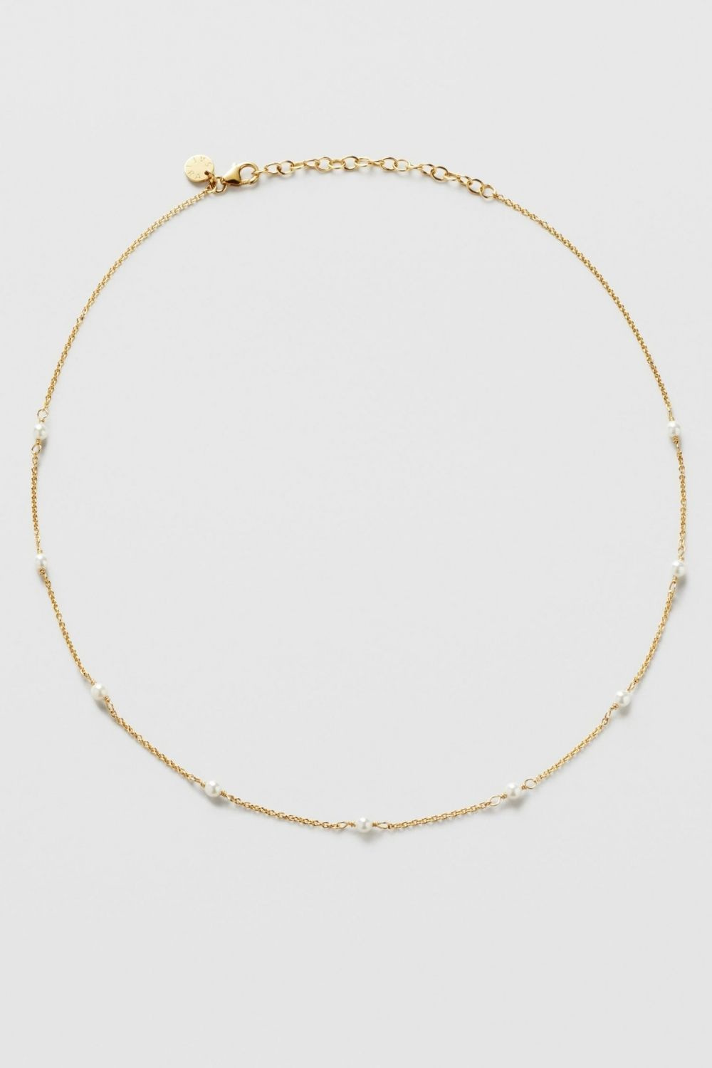 Bonni Pearl Necklace 24k Gold Plated